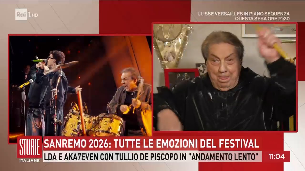 Il ritorno all'Ariston di Tullio de Piscopo  - Storie italiane 02/03/2026