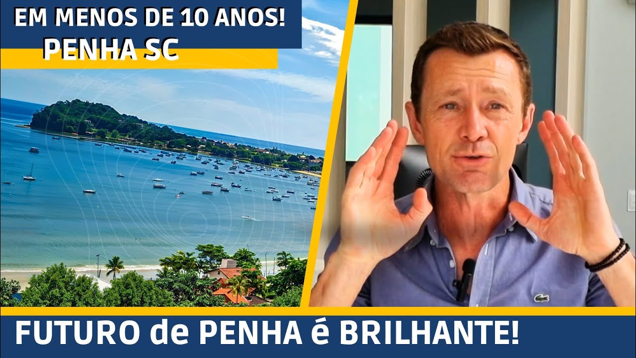 PENHA SC em 2050 as PRAIAS serão assim com MASTER PLAN!