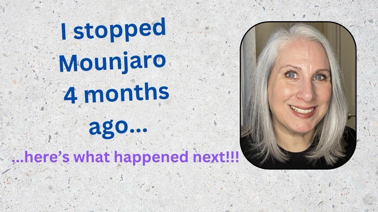 I came off Mounjaro 4 months ago!  UPDATE!  #tirzepatide #zepbound #weightloss