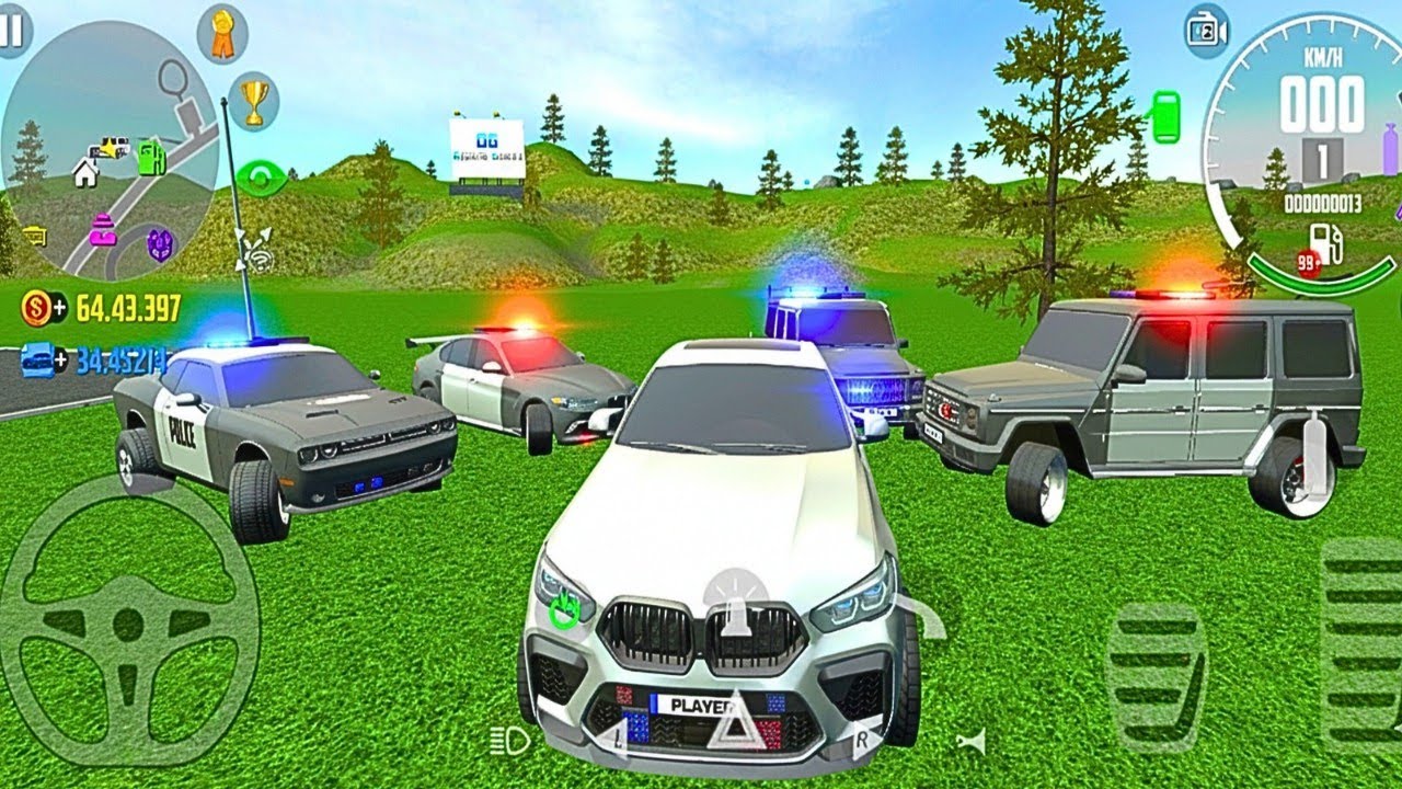 Police Chase Gone Wrong They Seized My BMW 😯😈 || Car Simulator 2 Gameplay 