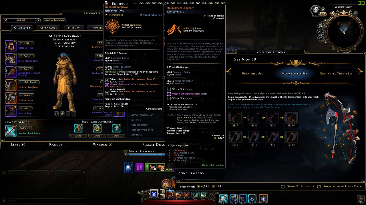 Neverwinter: ToMM Ranger build