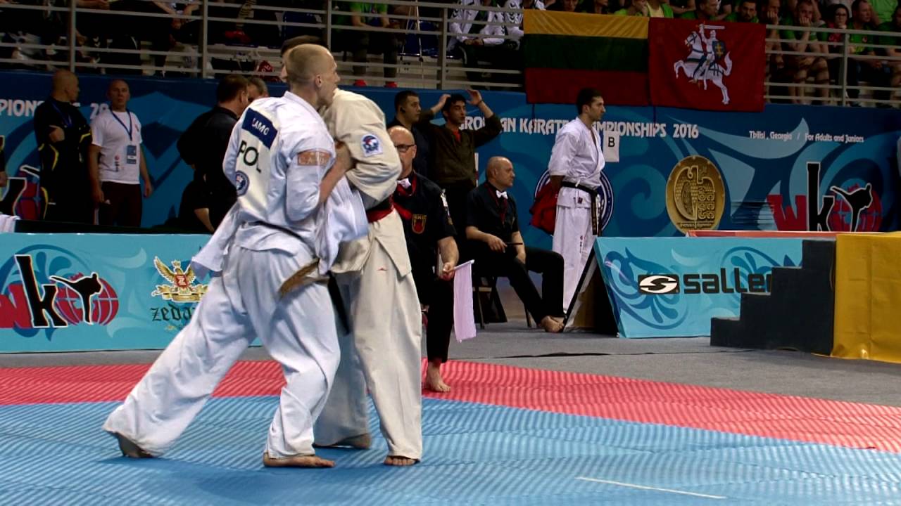 WKO EC 2016, men 65 75 kg, Andrius Miseckas LTU   Igor Lamot POL 25