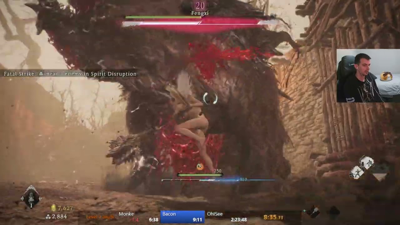 Wo Long Level 1 Any% Speedrun in 2:20:46 RTA (PS5)