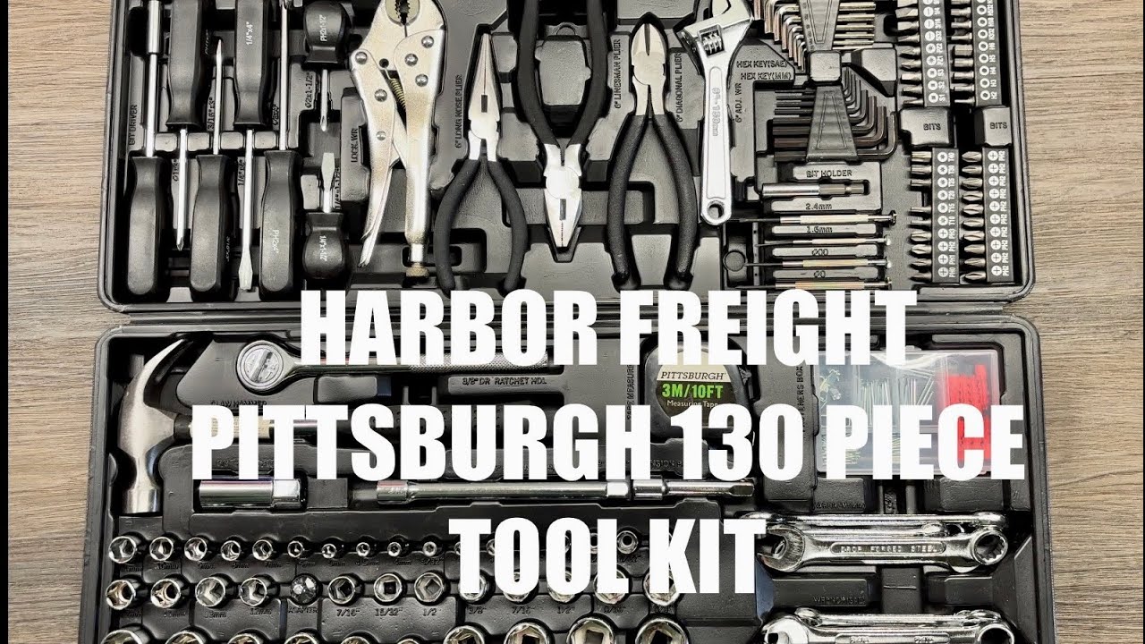 Harbor Freight Pittsburgh 130 Piece Tool Kit