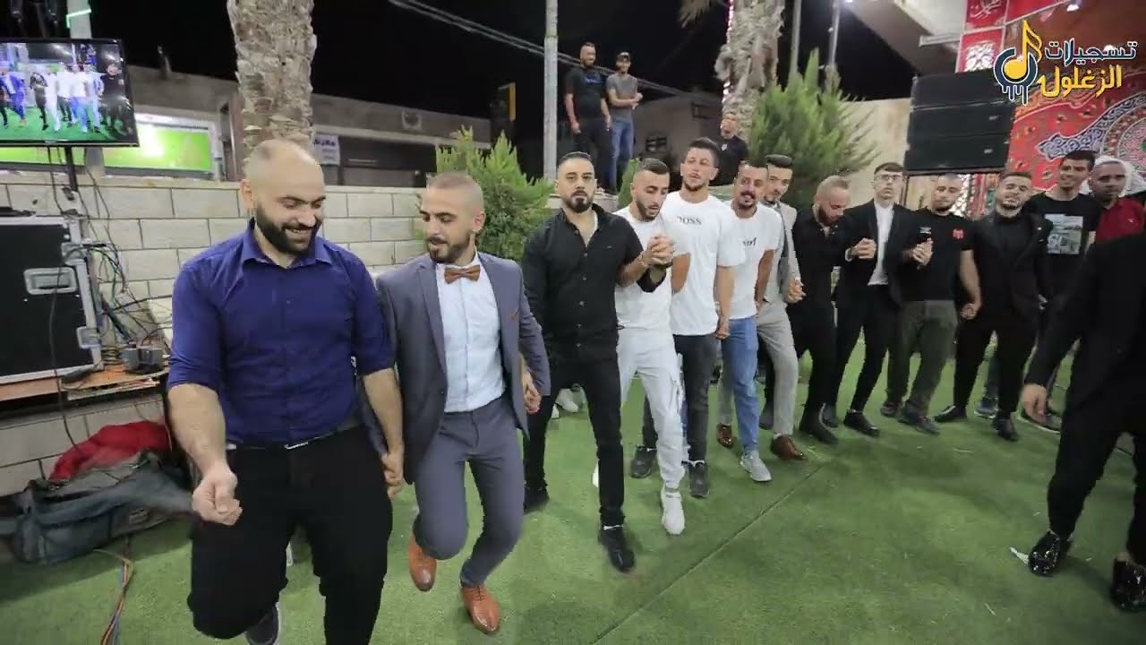 اجمل صف دبكة يرغول مرتب 💥 الفنان احمد الجلماوي 💥 سهرة العريس امين فريحات 2023