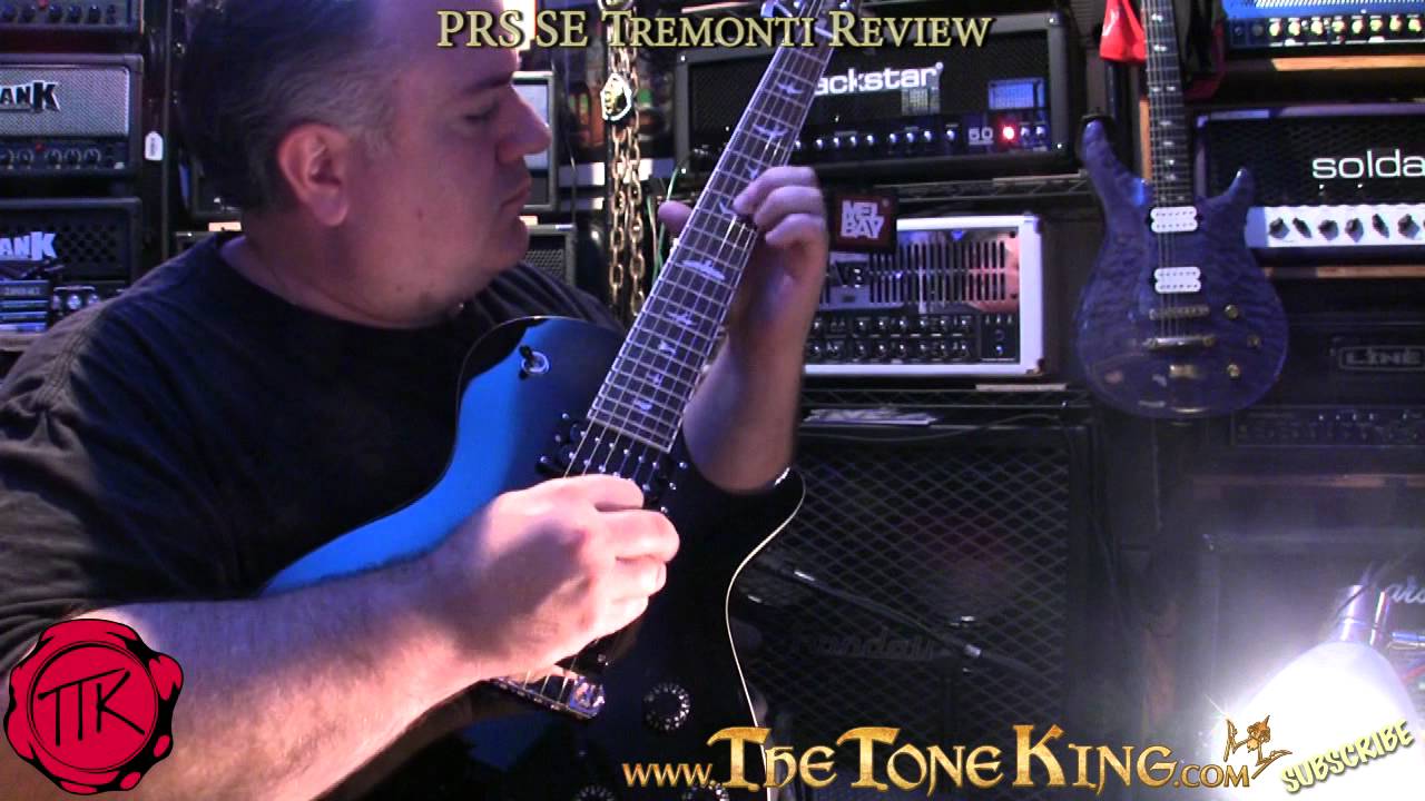 PRS SE Tremonti Demo / Review ~ Paul Reed Smith Mark Tremonti Guitar