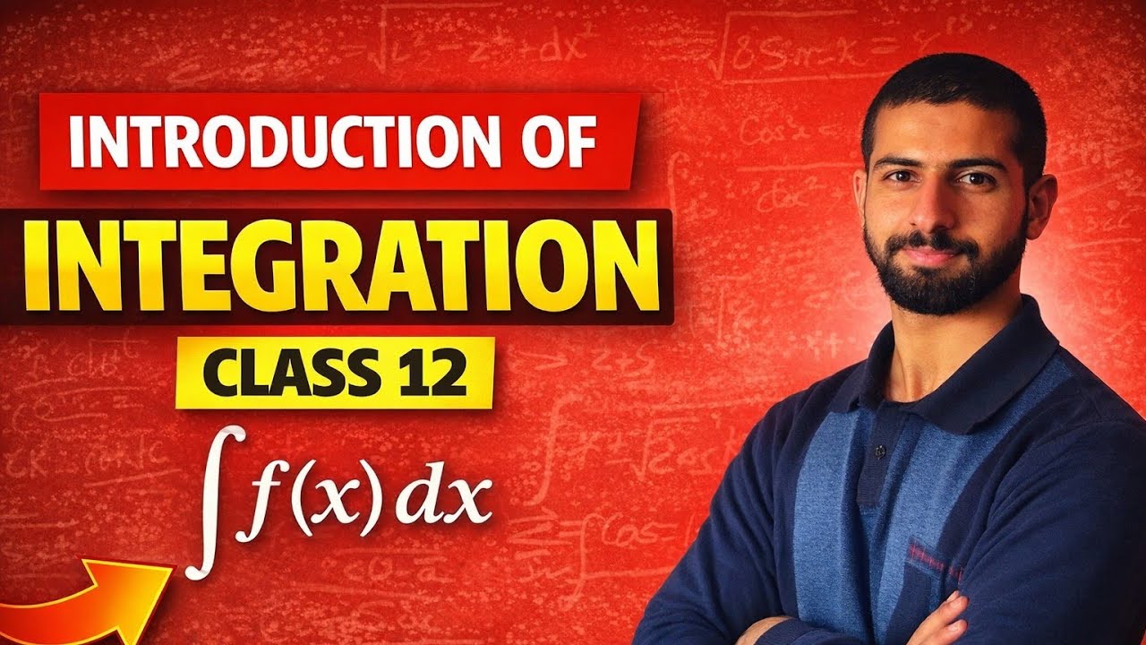 Introduction of integration class 12th lecture 1