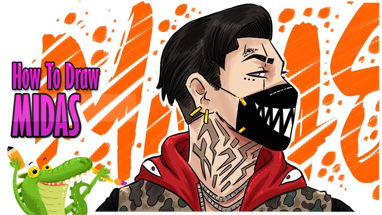 How To Draw Midas Hypebeast step by step