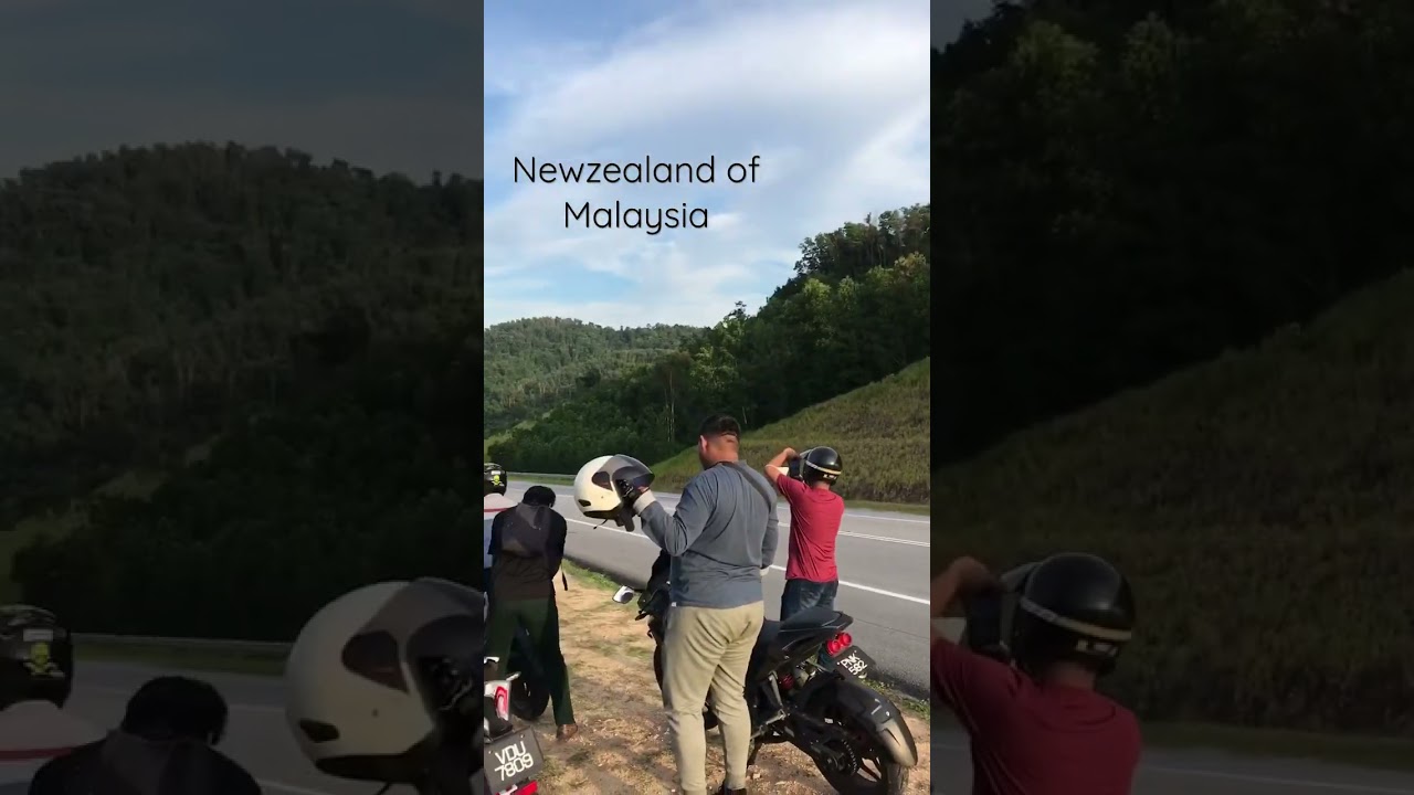 Newzealand of Malaysia , Pantai Temiang Highway #malaysia #travel #touristplace #onthebike