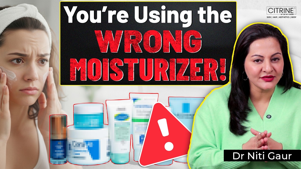 Best Moisturizer for your Skin Type | Moisturizer for Oily, Dry & Combination Skin | Dr Niti Gaur