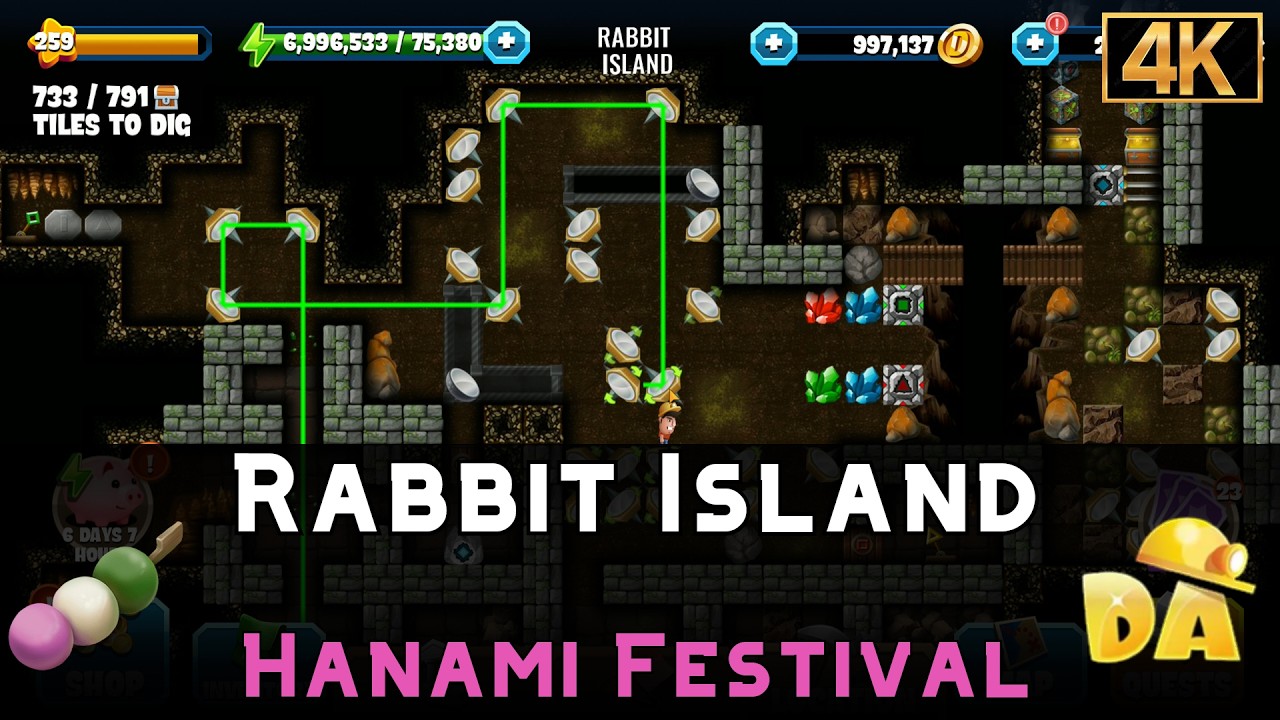 Rabbit Island | Hanami Festival #3 | Diggy's Adventure
