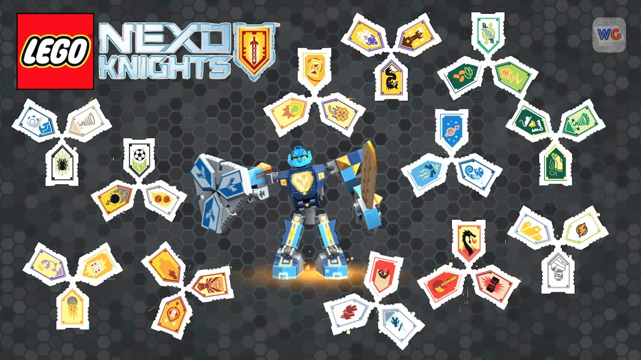 12 Nexo Power Shields | Nexo Knights Blind Bags Combo Set - Batch 1