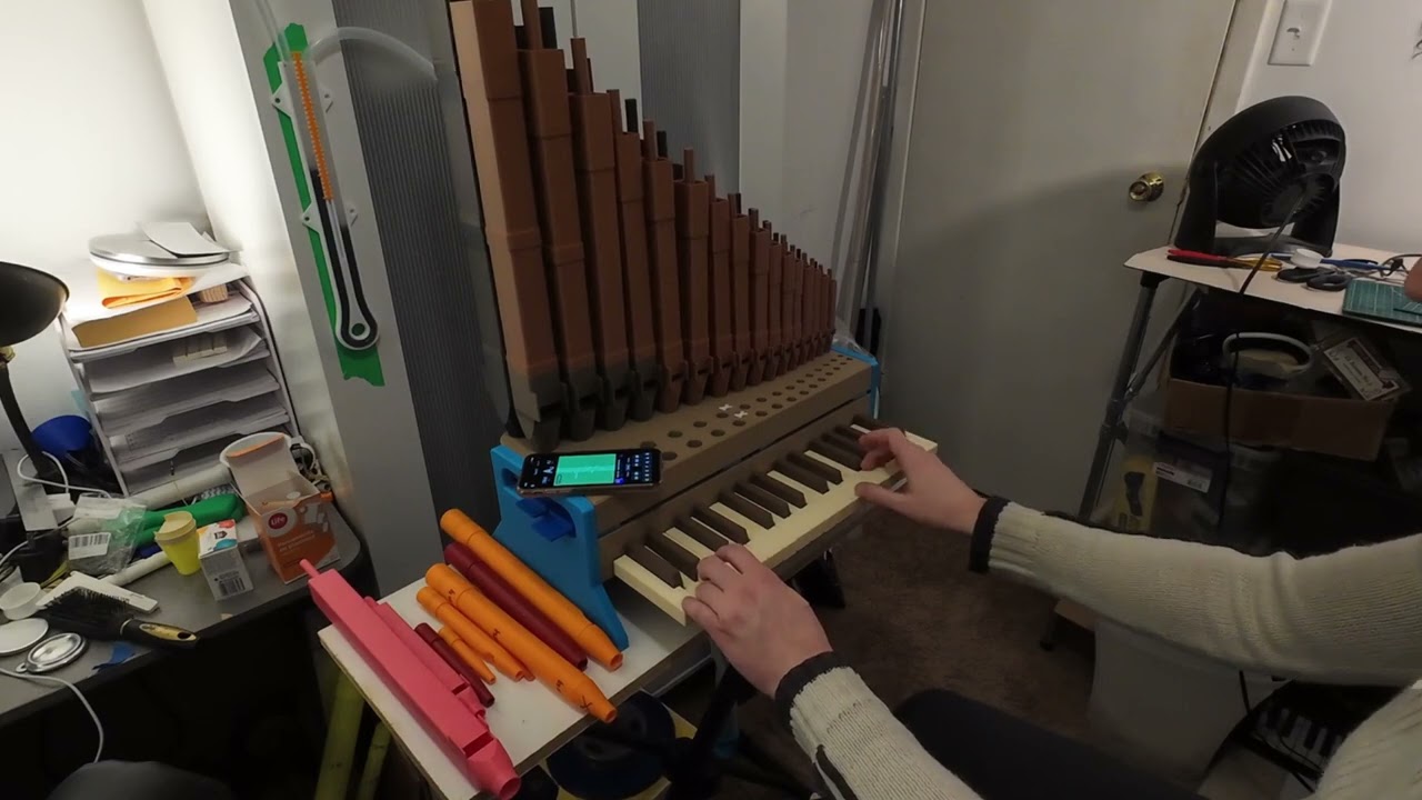 Gedeckt pipe sound demo