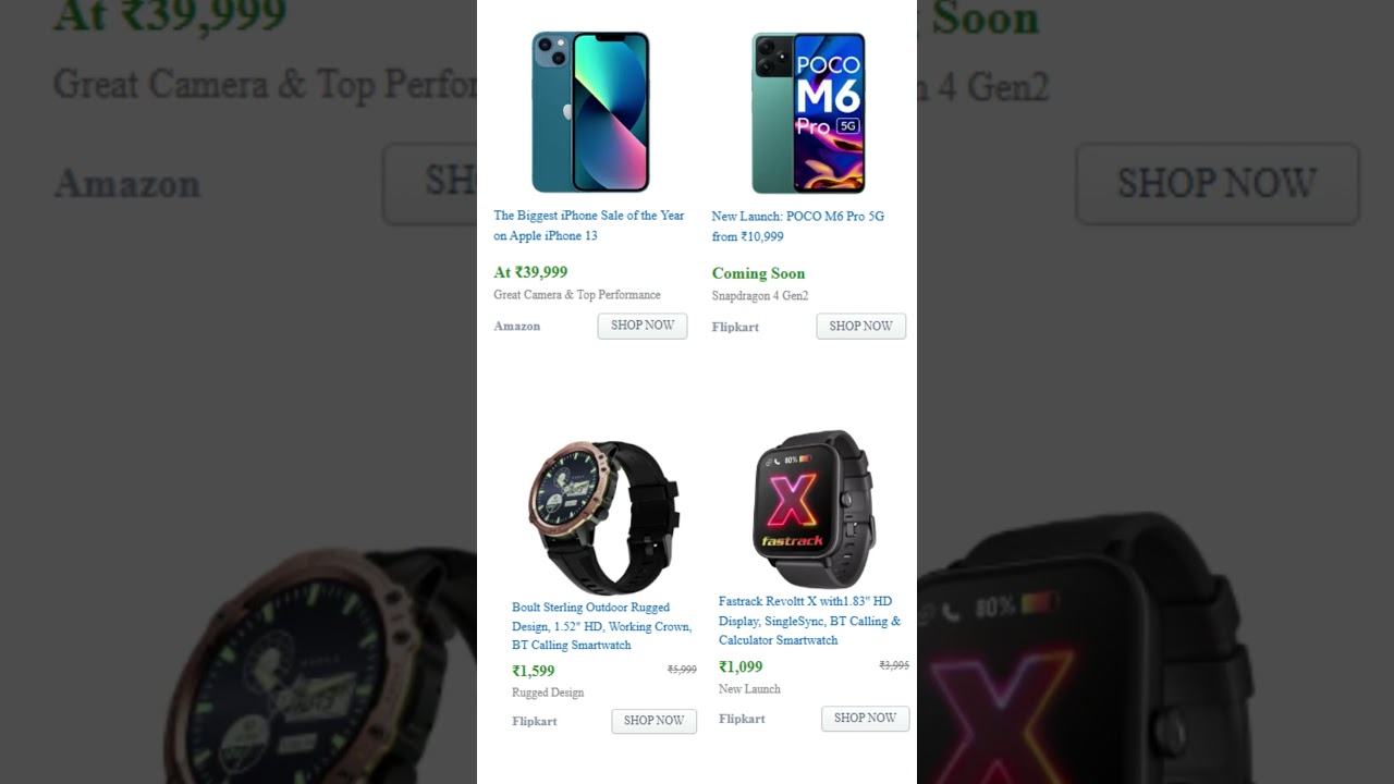 Exploring the Latest Flipkart and Amazon Deals #topdeals #bestdeals #tecnhnology  #amazon #flipkart