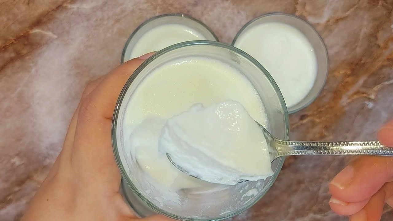 الزبادي البيتي بكل اسراره 👌وبدون ماكينة استحالة تشتريه تاني 