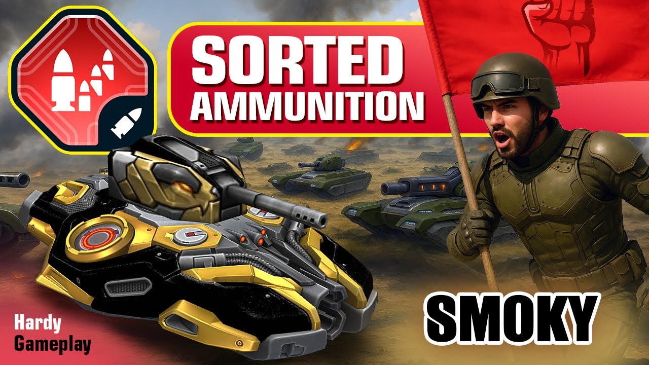 SMOKY Sorted Ammunition & Crusader Excelsior 👊 Hardy || Tanki Online 2025 (Gameplay)