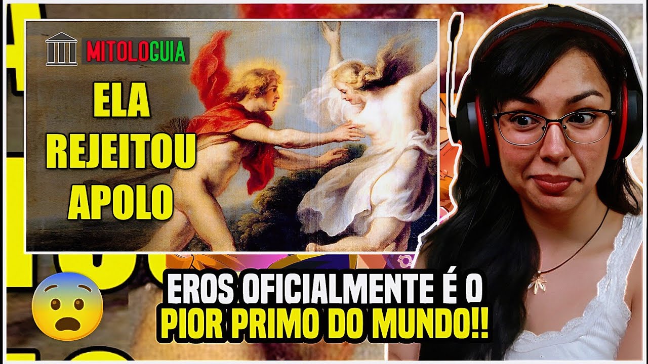 (Trágico!😐) Apolo e Dafne - Mitologia Grega | React