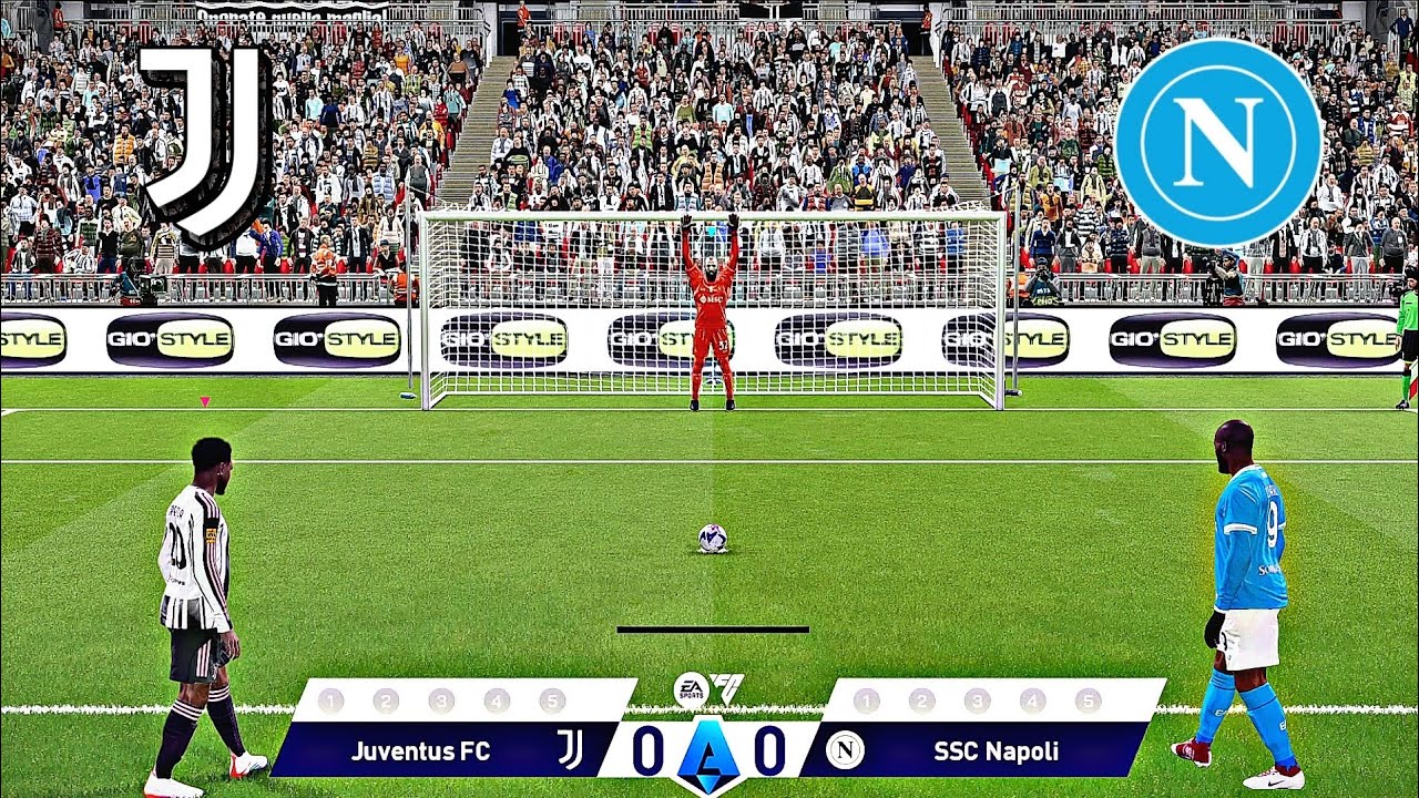 JUVENTUS VS NAPOLI FULL PENALTY SHOOTOUT | JUV VS NAP HIGHLIGHTS