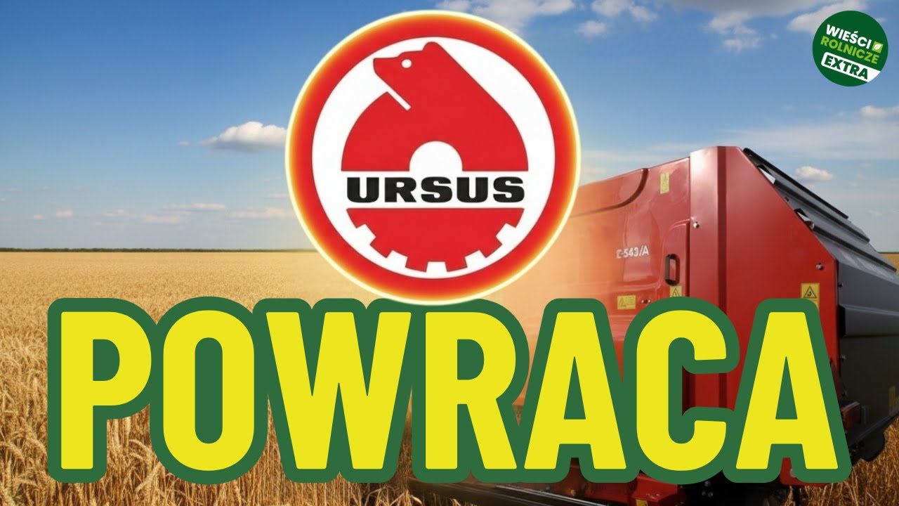 Wielki powrót Ursusa! Wiemy, kiedy rolnicy zobaczą nowy ciągnik kultowej marki. Są też nowe maszyny