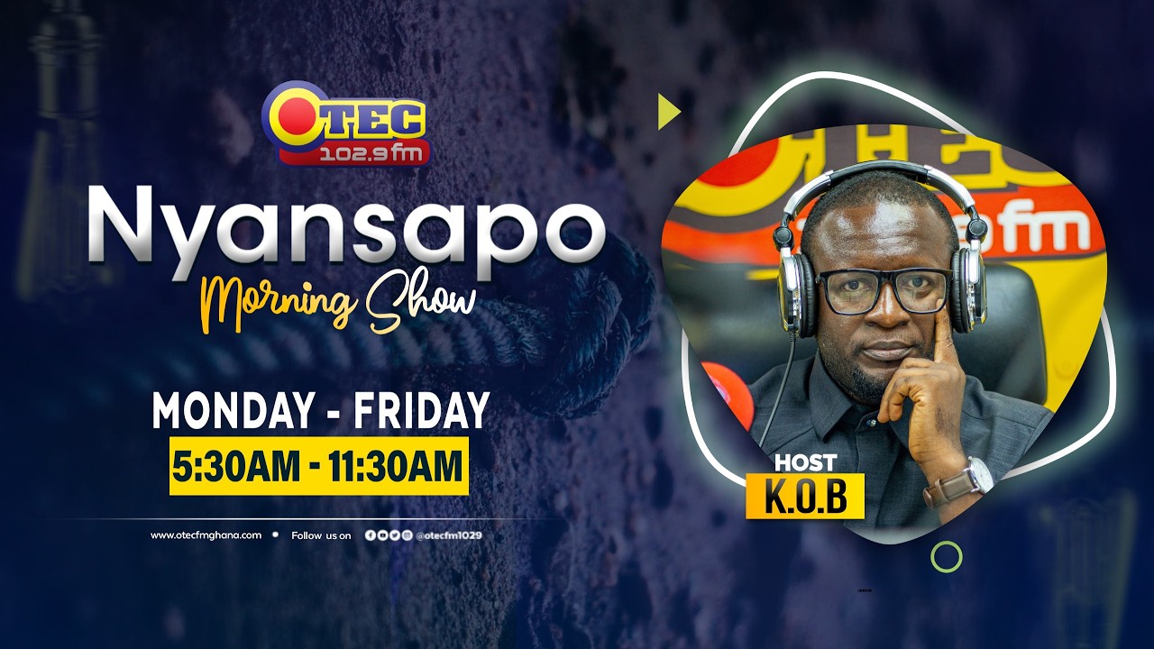 NYANSAPO (((LIVE)) WITH KWAKU OWUSU BOATENG (K O B) ON OTEC 102.9FM -  17TH FEBRUARY 2026