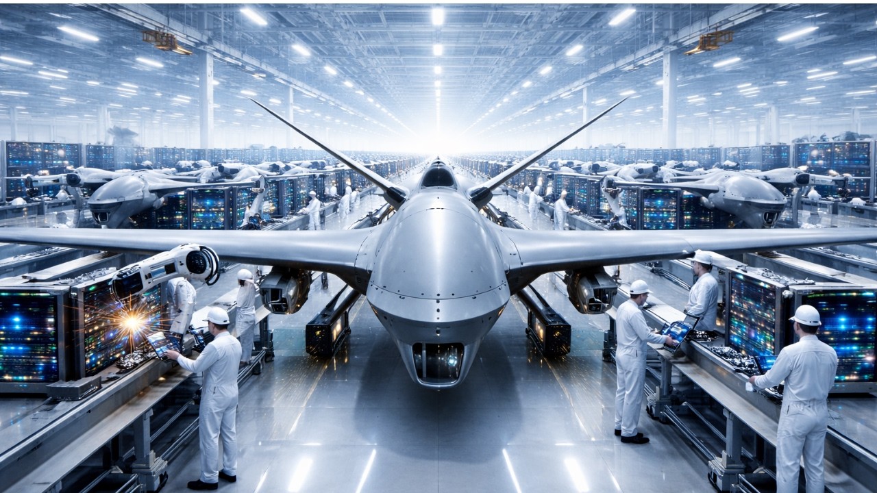 Inside the Military Drone Factory: How Autonomous War Machines Are Produced