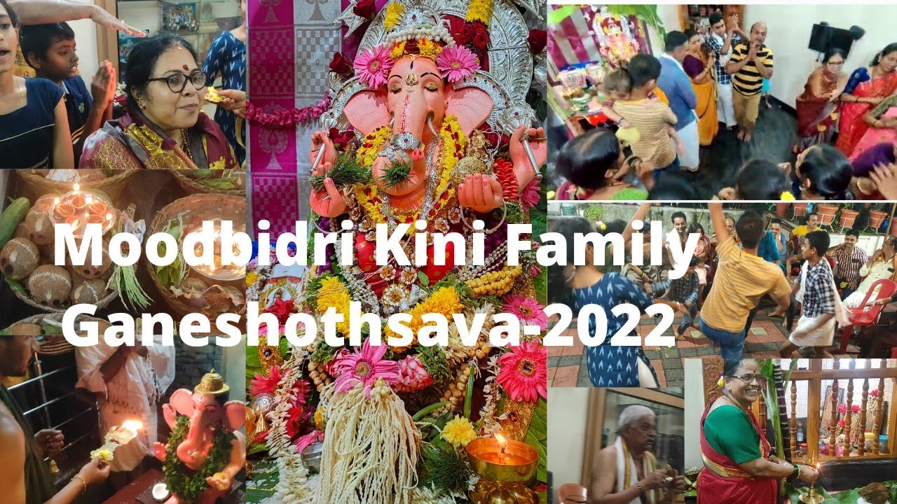 Moodbidri Kini Family Ganeshothsava ##Must watch## our celebration#our traditions...