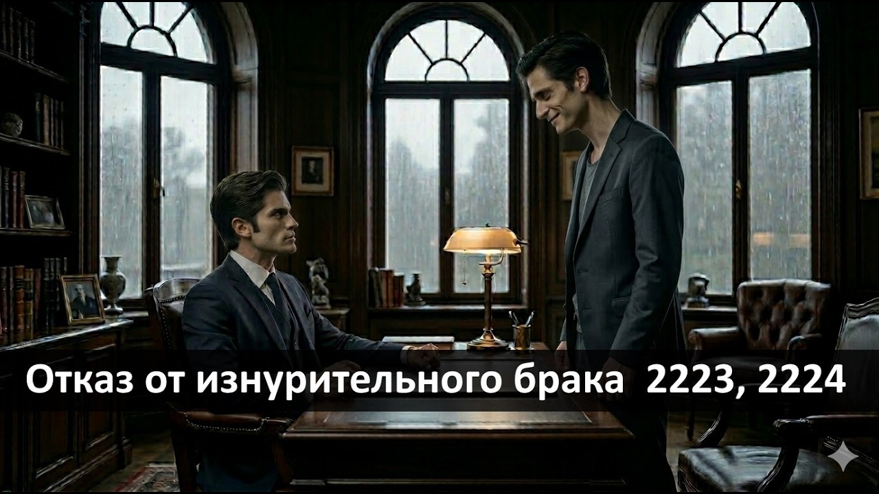 2223, 2224 Отказ от изнурительного брака #аудиокнига