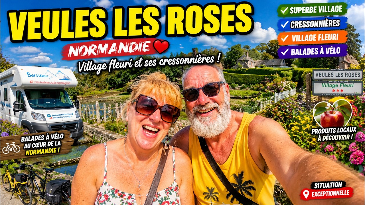 VEULES LES ROSES [NORMANDIE] : Comment y stationner ? #normandie #vanlife #campingcar