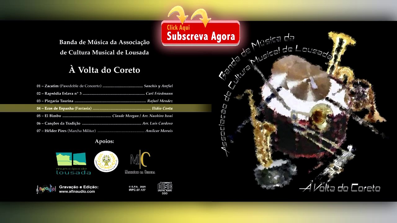 Ecos de Espanha | Il&iacute;dio Costa ♫ Banda Musical de Lousada