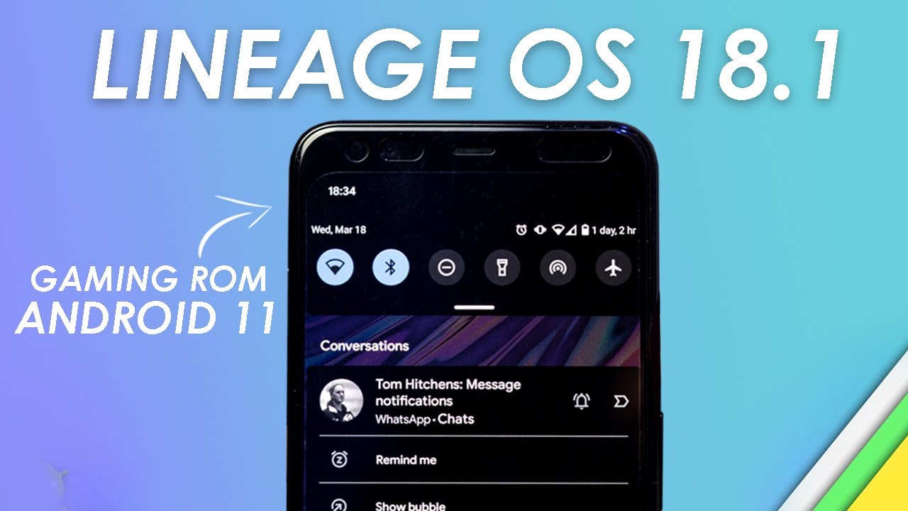 GAMING OS..! Lineage OS 18.1 Official