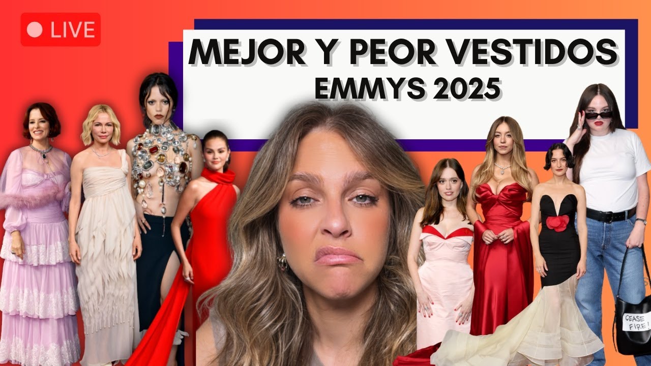 LIVE: Mejor y peor vestidos EMMYS 2025- Daniela Di Giacomo