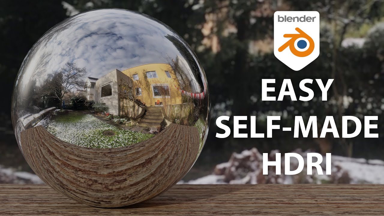 Easy HDRI Creation with just a Phone!