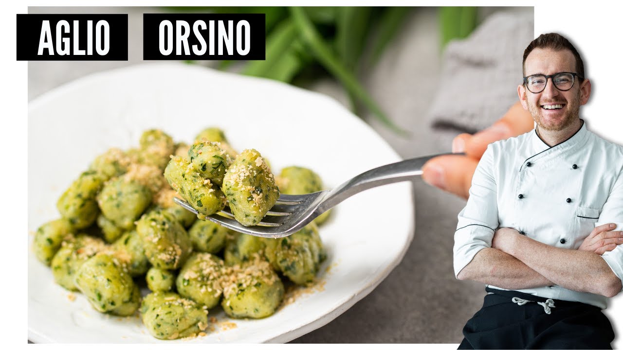 Gnocchi aglio orsino - ricetta facilissima