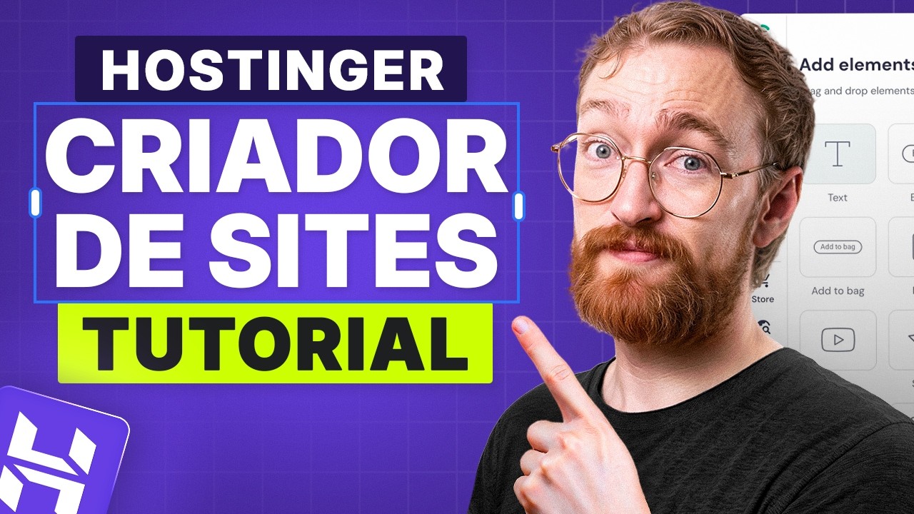 Tutorial do Criador de Sites da Hostinger (2026) – Crie um Site em Minutos