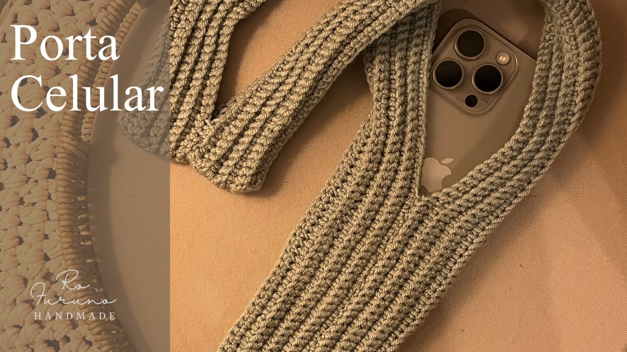 Porta Celular - Venha Aprender esse porta Celular que esta na Moda - Aula muito fácil e rápida