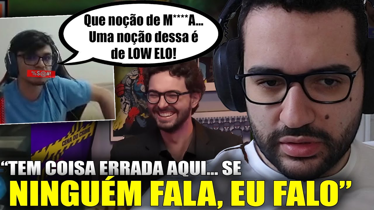 Takeshi reagindo a 