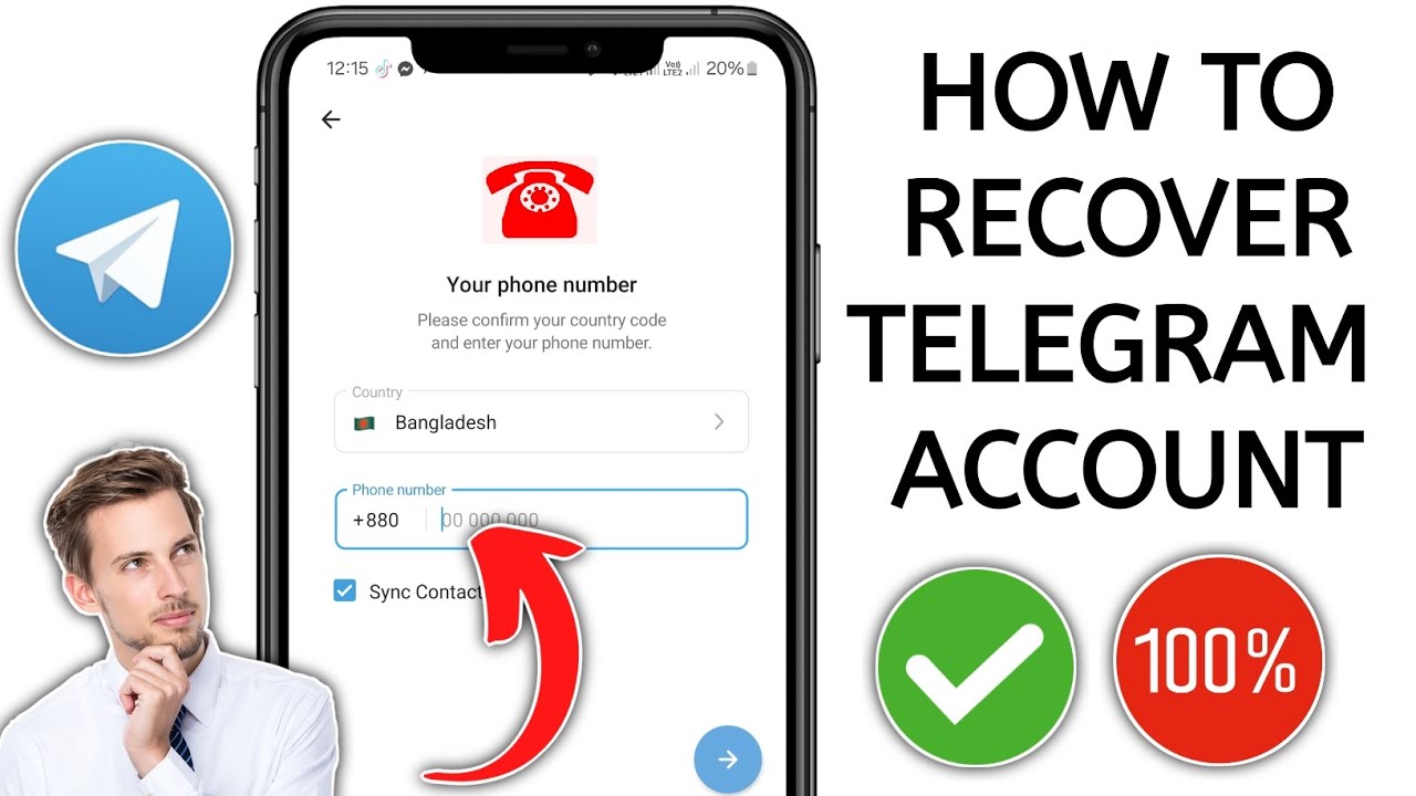 How To Recover Telegram Account Without Phone Or Email | Lost Phone Number Fix 2026