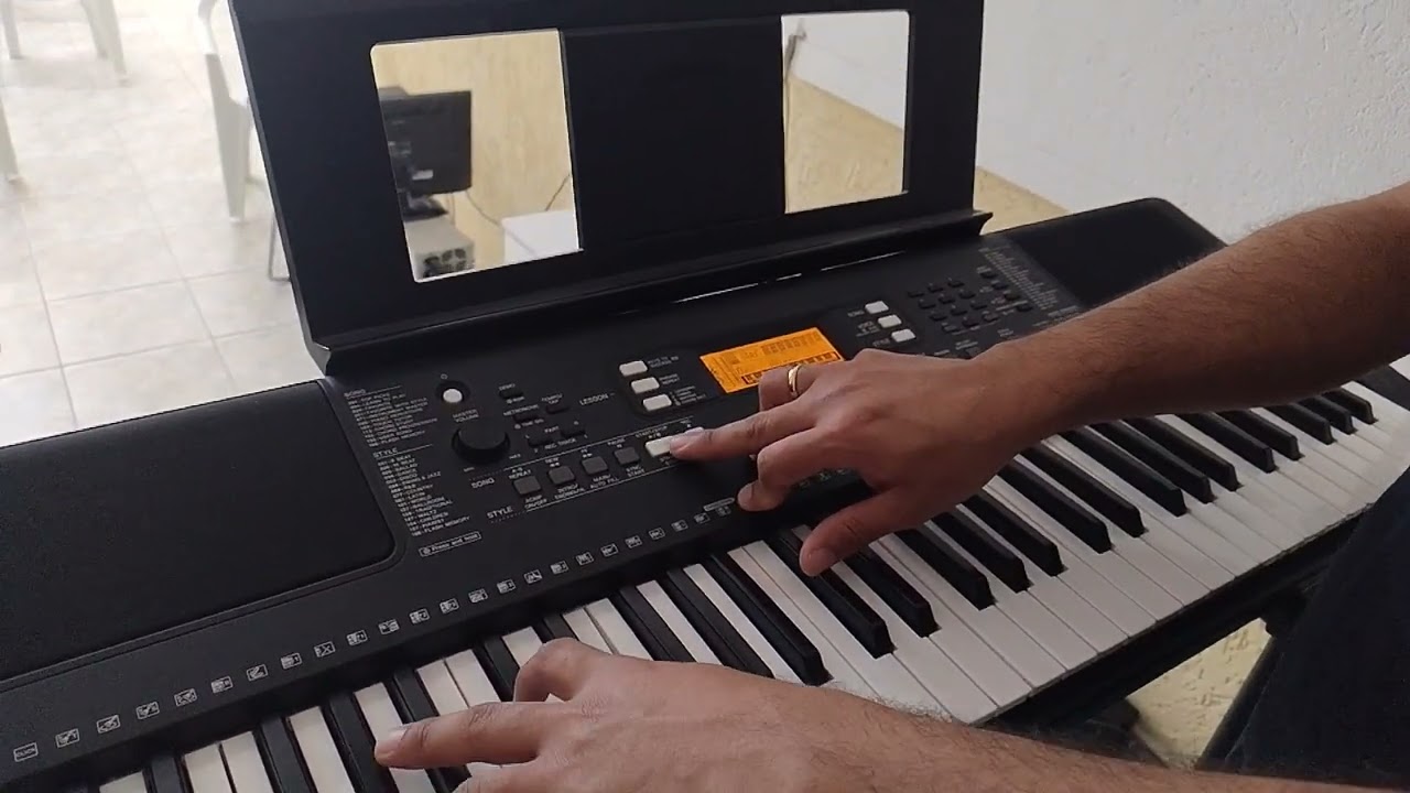Configurando teclado Yamaha psr E363  parte 3/4