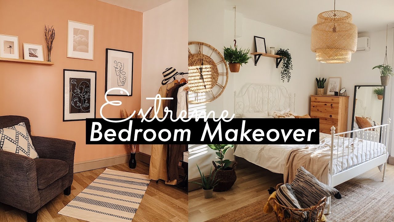 ODAMI YENİLİYORUM! BEDROOM MAKEOVER, Taşınma Vlogu - 2