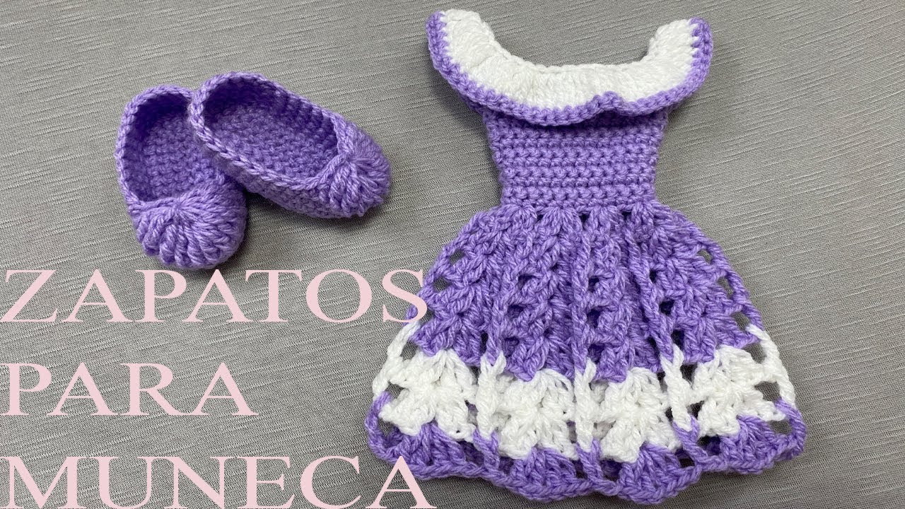 PASO A PASO PARA TEJER ZAPATOS PARA MUNECAS