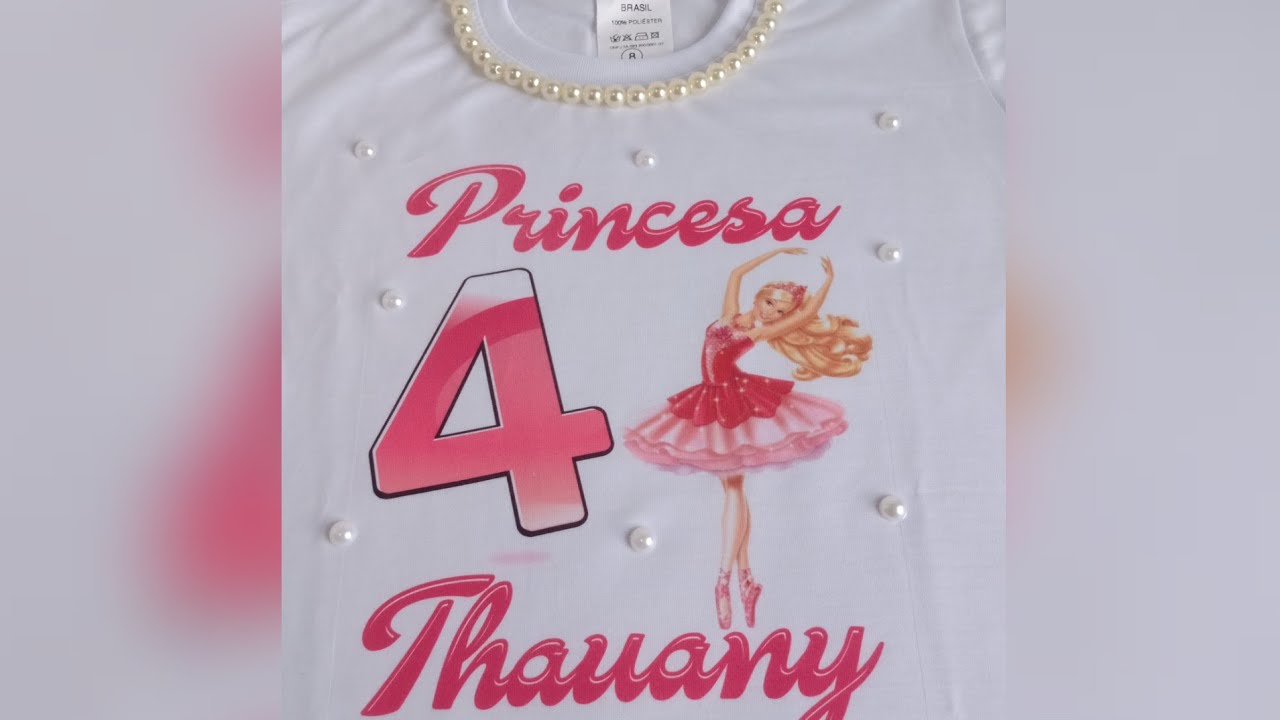 Como Colocar Pérolas nas Camisetas? vem Aprender Comigo 🥰