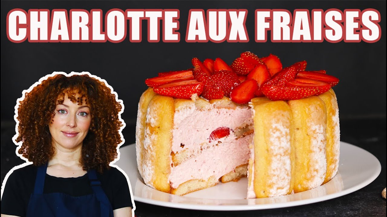 Charlotte aux fraises crème mascarpone sans gélatine (2024)