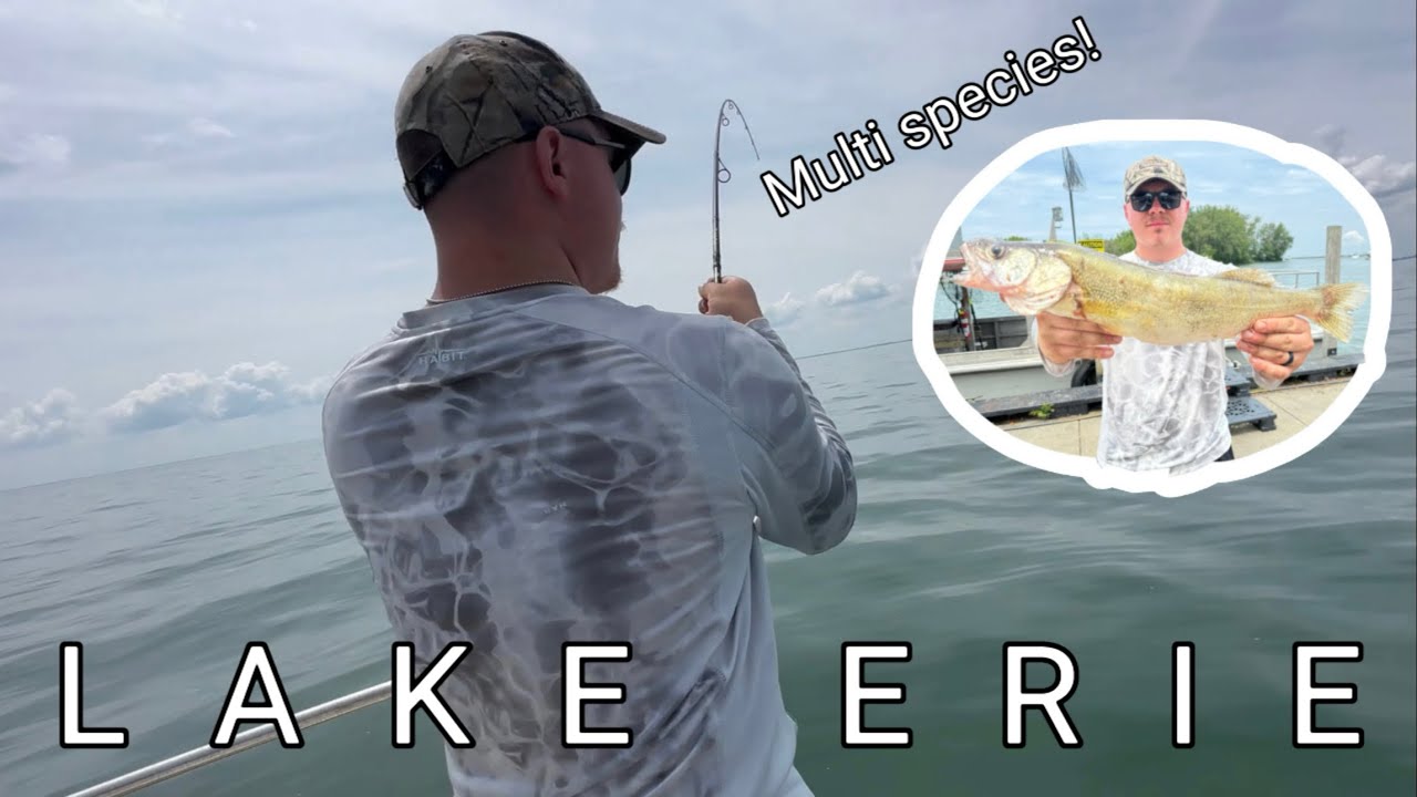 LAKE ERIE FISHING FOR BIG WALLEYE!! (VLOG)