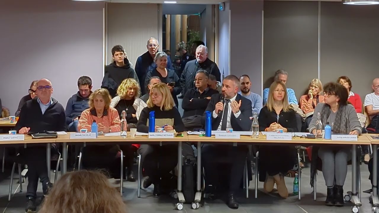 Intervention sur la gestion financière des Pennes-Mirabeau