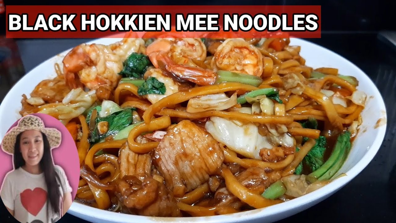 BLACK HOKKIEN MEE SINGAPORE RECIPE