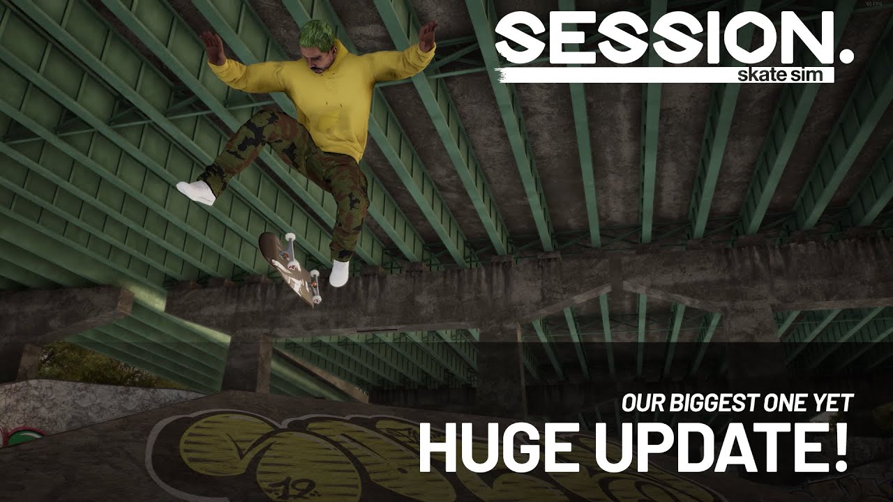 Session: Skate Sim - Grande Update Trailer