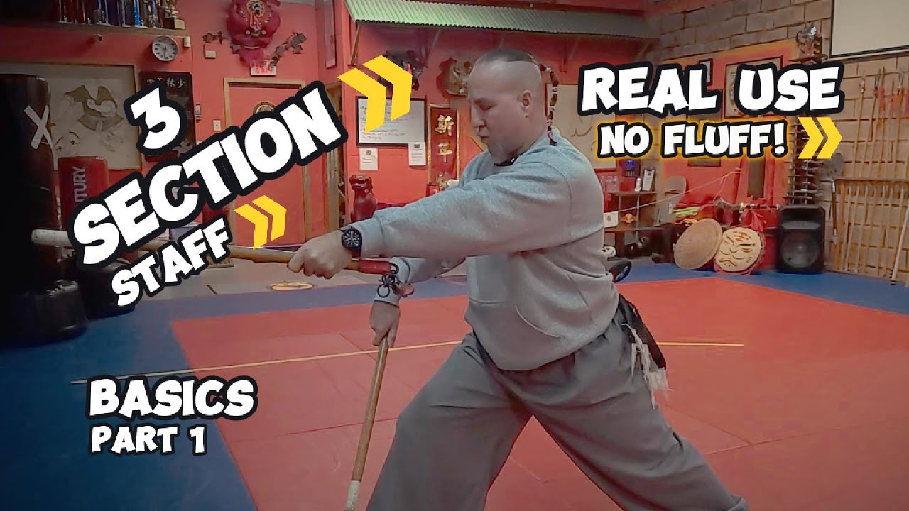 3-Section Staff Basics: Mastering Practical Combat Techniques (Ep. 1)