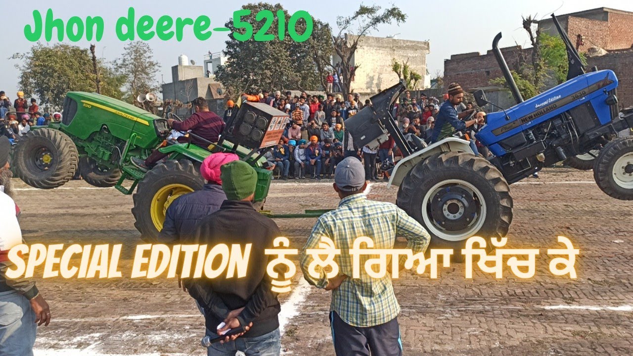 NEW HOLLAND-3630 V/S JHON DEERE-5210 TRACTOR TOCHAN MUKABALA 🚜🚜🚜🔥🔥🔥