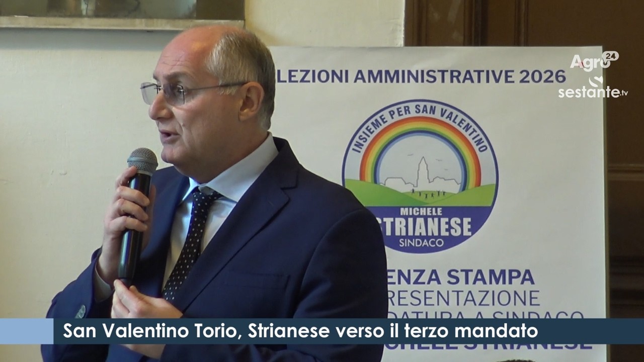 San Valentino Torio, Strianese verso il terzo mandato