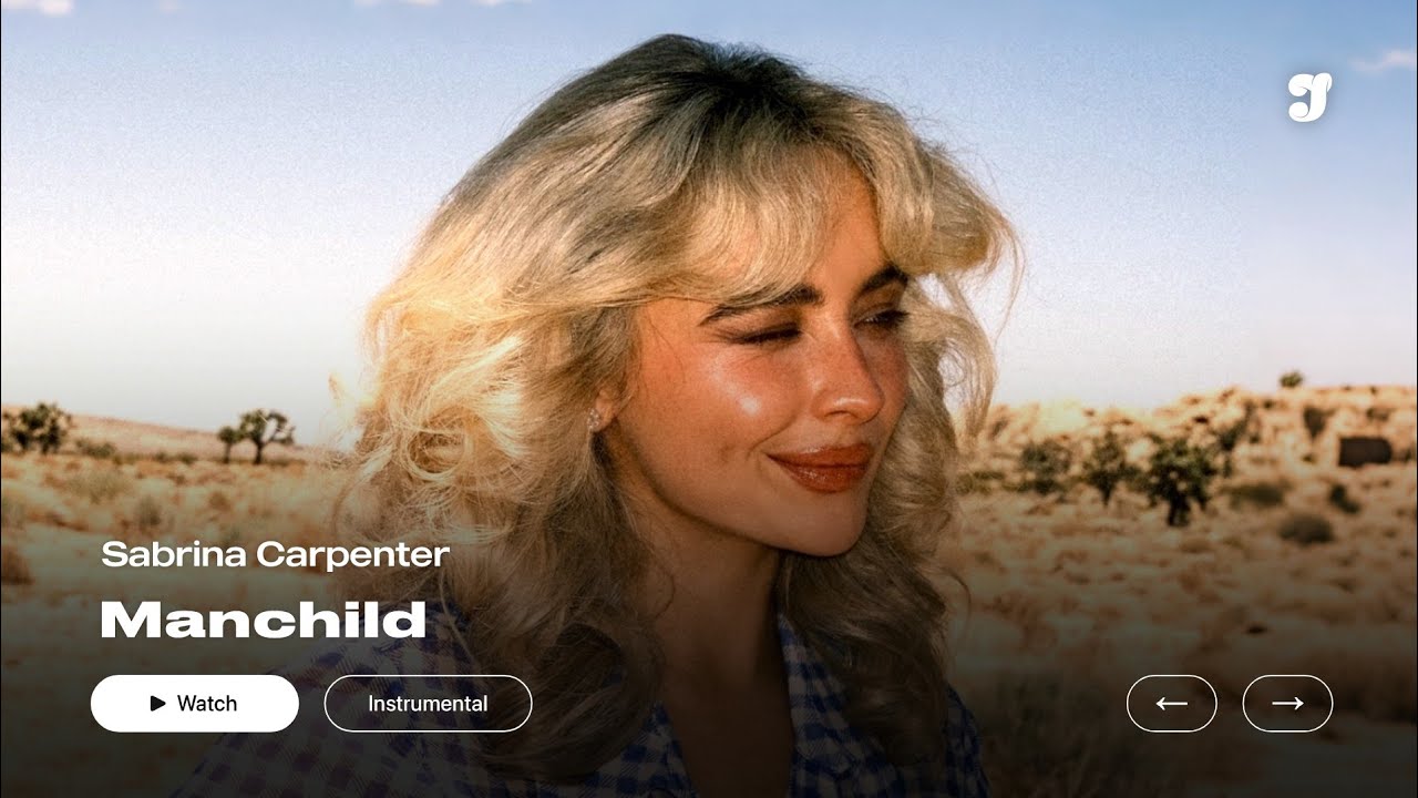 Sabrina Carpenter – Manchild | Instrumental